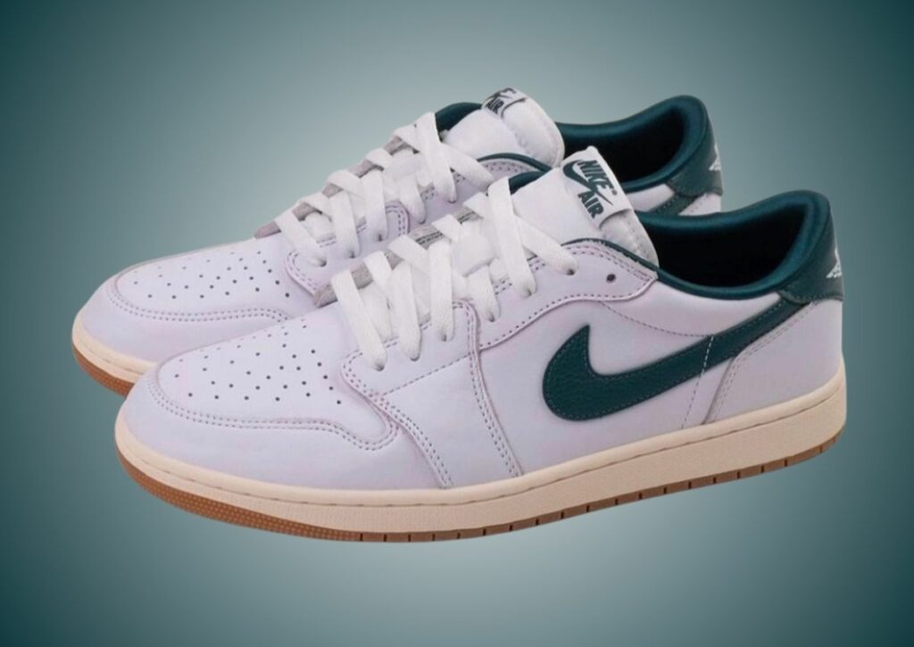 Air Jordan 1 Low OG White Oxidized Green CZ0775-133