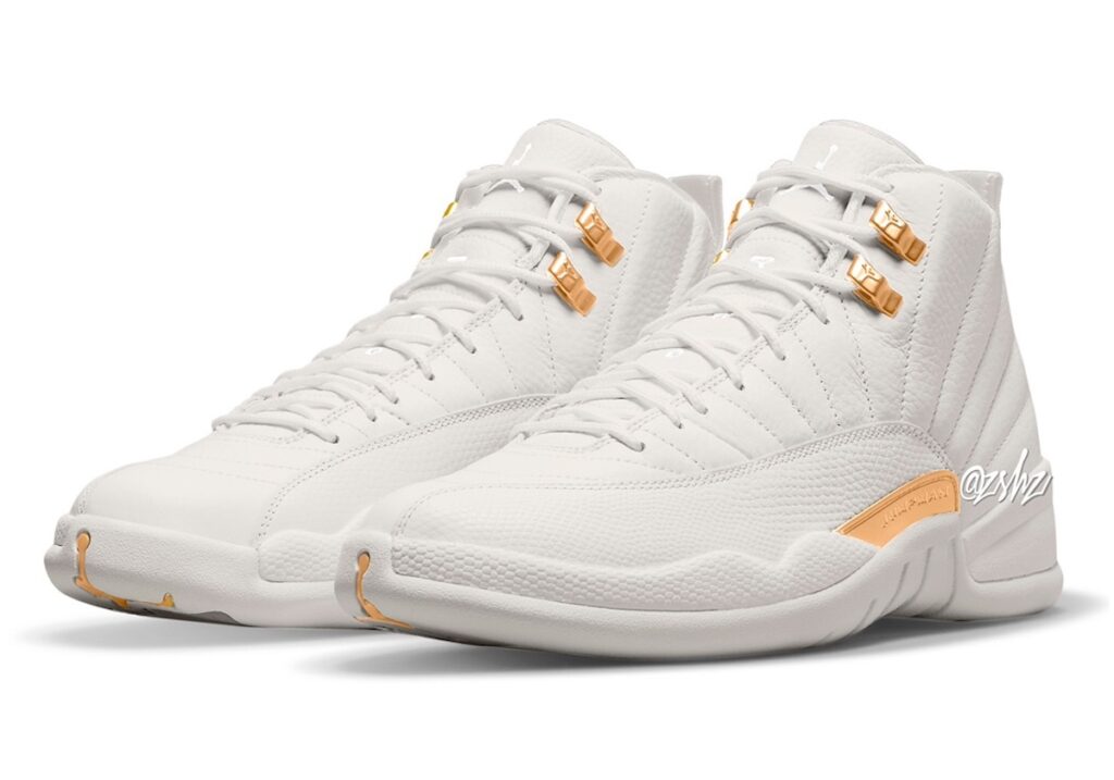 Air Jordan 12 Phantom Metallic Gold FD9101-007 2024