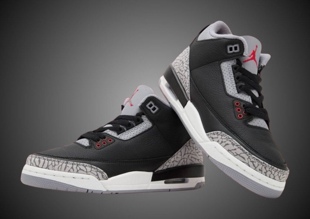 Air Jordan 3 Black Cement 2024 DN3707-010