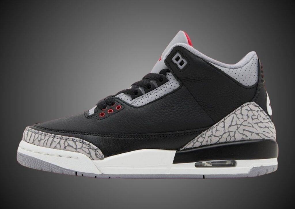 Air Jordan 3 Black Cement 2024 DN3707-010