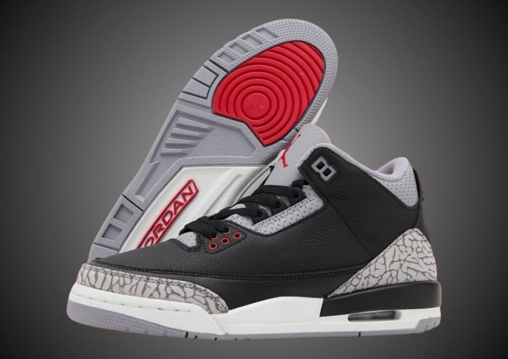 Air Jordan 3 Black Cement 2024 DN3707-010