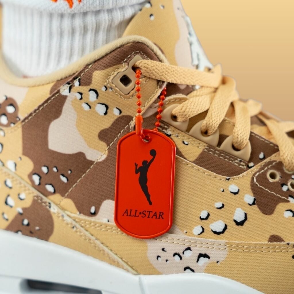 Air Jordan 3 WNBA All-Star Desert Camo HM4301-200 On-Feet