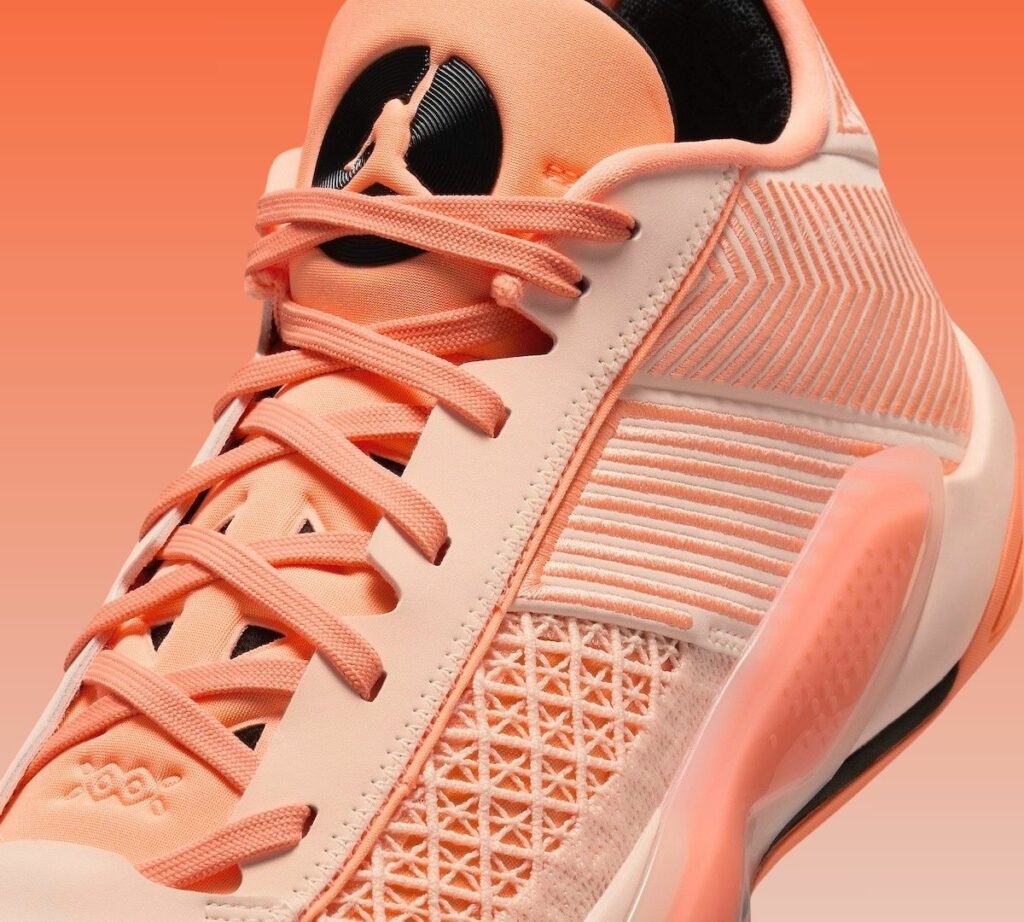 Air Jordan 38 Low Crimson Tint Orange Pulse FD2325-800