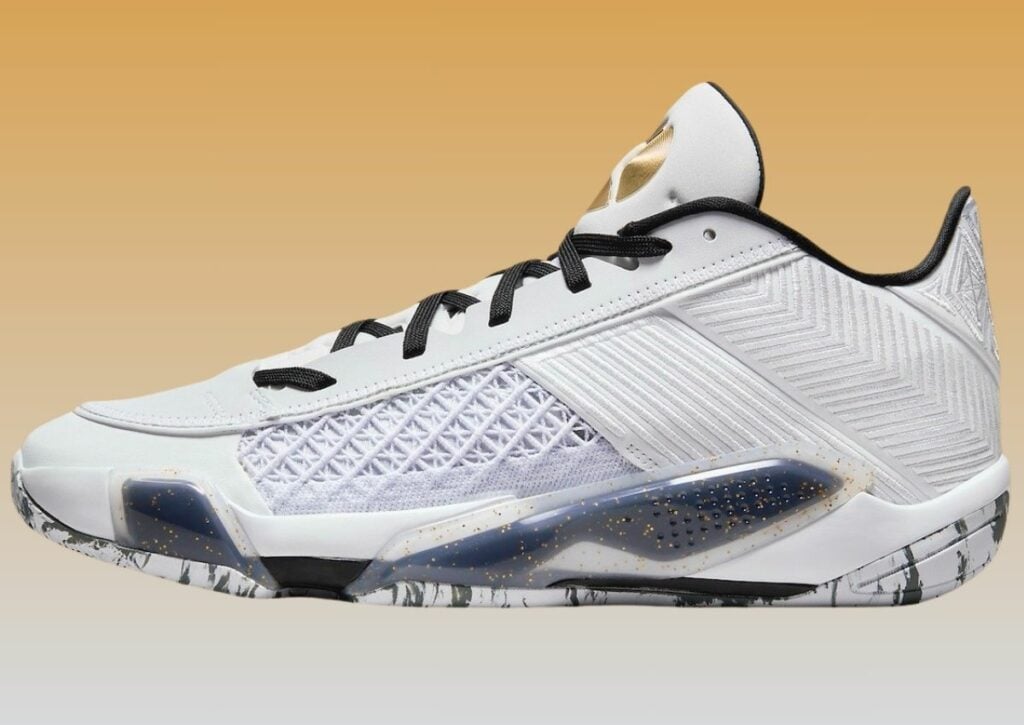 Air Jordan 38 Low White Metallic Gold FD2326-107