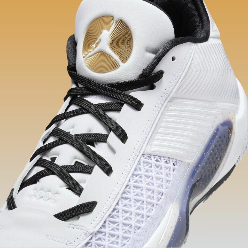 Air Jordan 38 Low White Metallic Gold FD2326-107