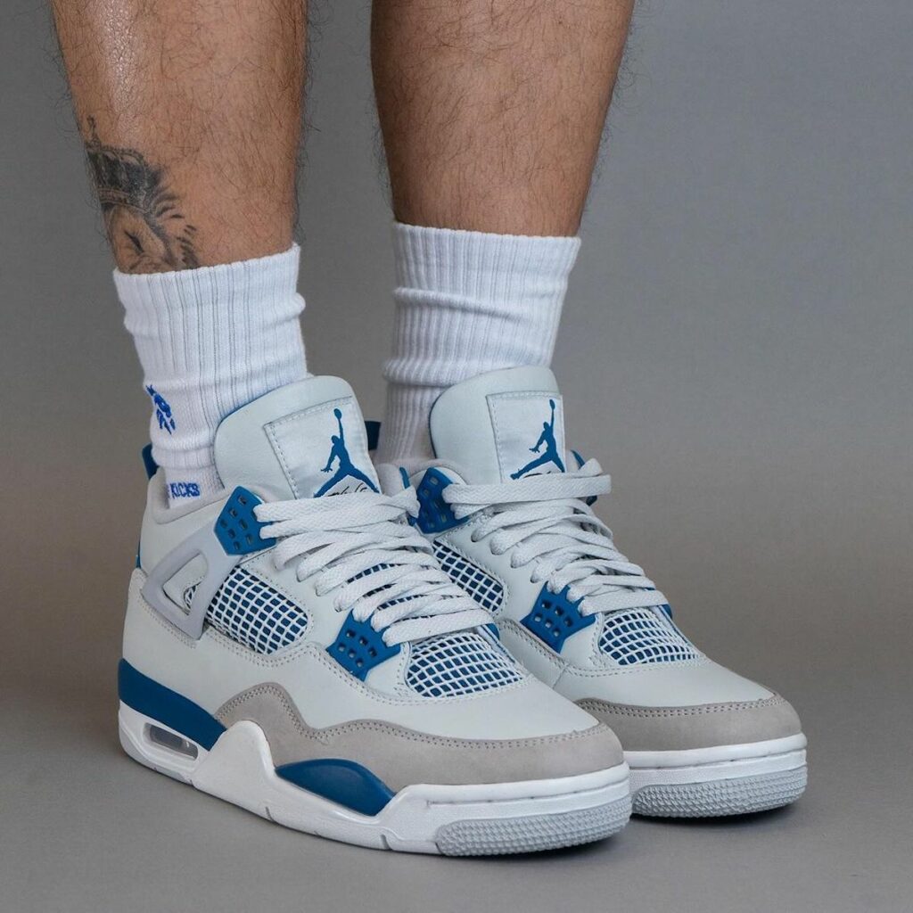 Air Jordan 4 Military Blue 2024 On-Feet FV5029-141