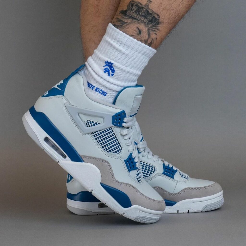 Air Jordan 4 Military Blue 2024 On-Feet FV5029-141