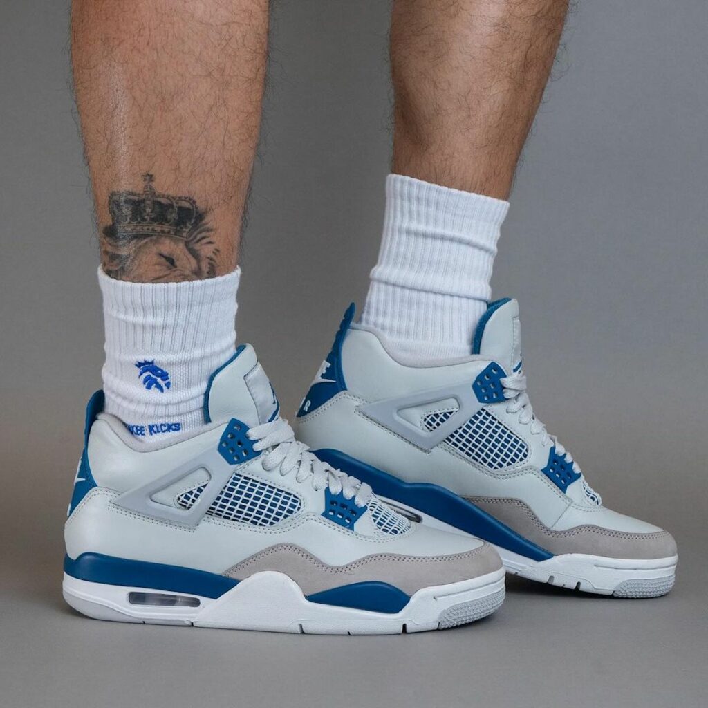 Air Jordan 4 Military Blue 2024 On-Feet FV5029-141
