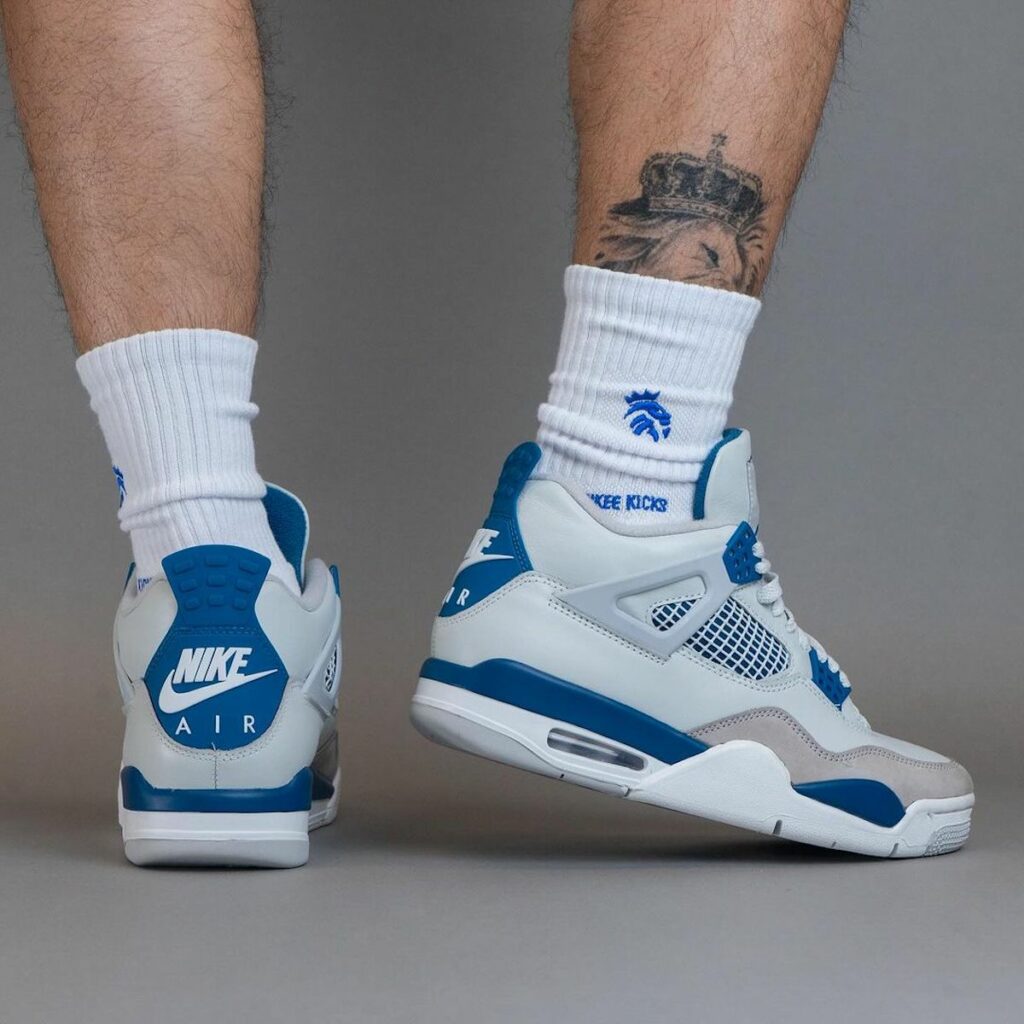 Air Jordan 4 Military Blue 2024 On-Feet FV5029-141