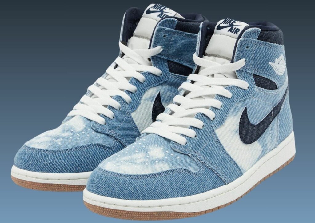 Denim Air Jordan 1 High OG 2024 FQ2947-100