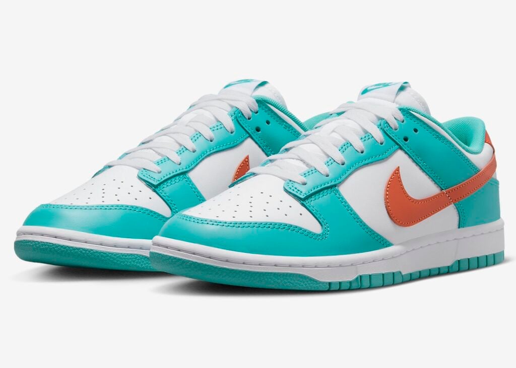 Nike Dunk Low Miami Dolphins Dusty Cactus DV0833-102