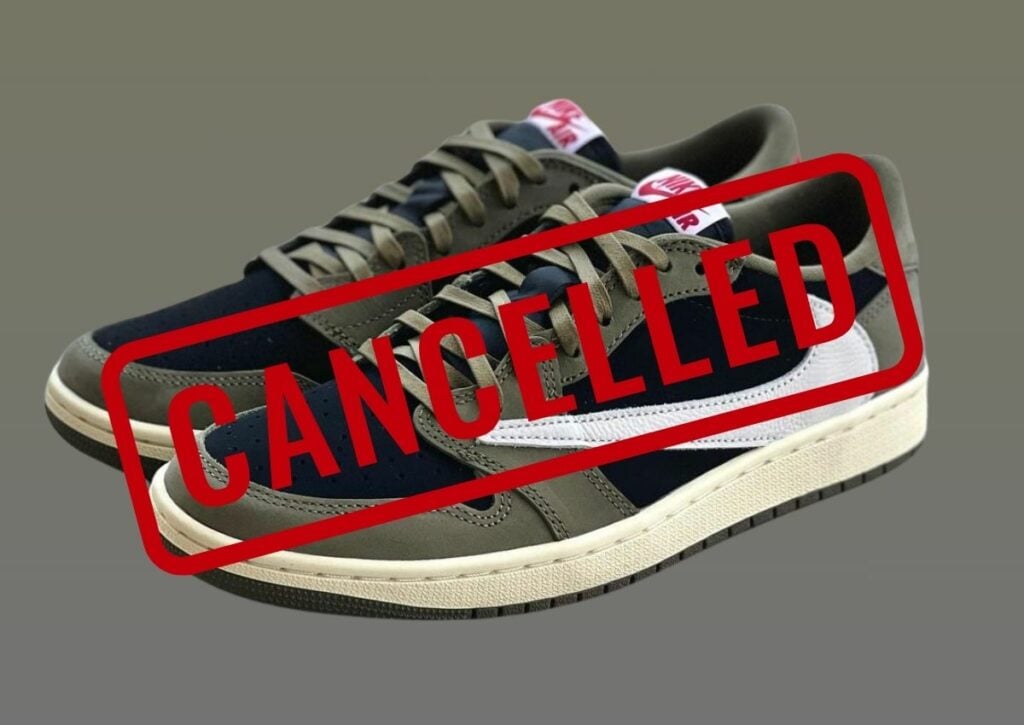 Travis Scott Air Jordan 1 Low OG Black Olive DM7866-002