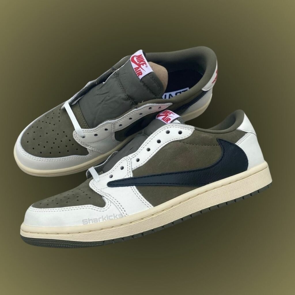 Travis Scott Air Jordan 1 Low OG Olive DM7866-200
