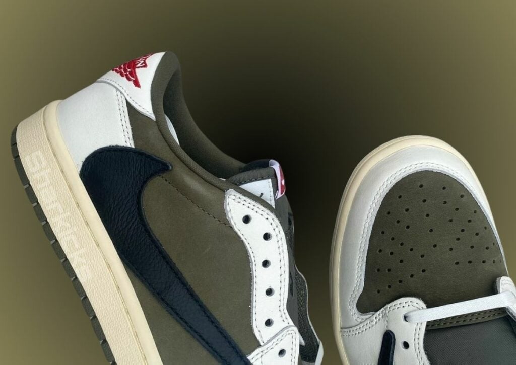 Travis Scott Air Jordan 1 Low OG Olive DM7866-200